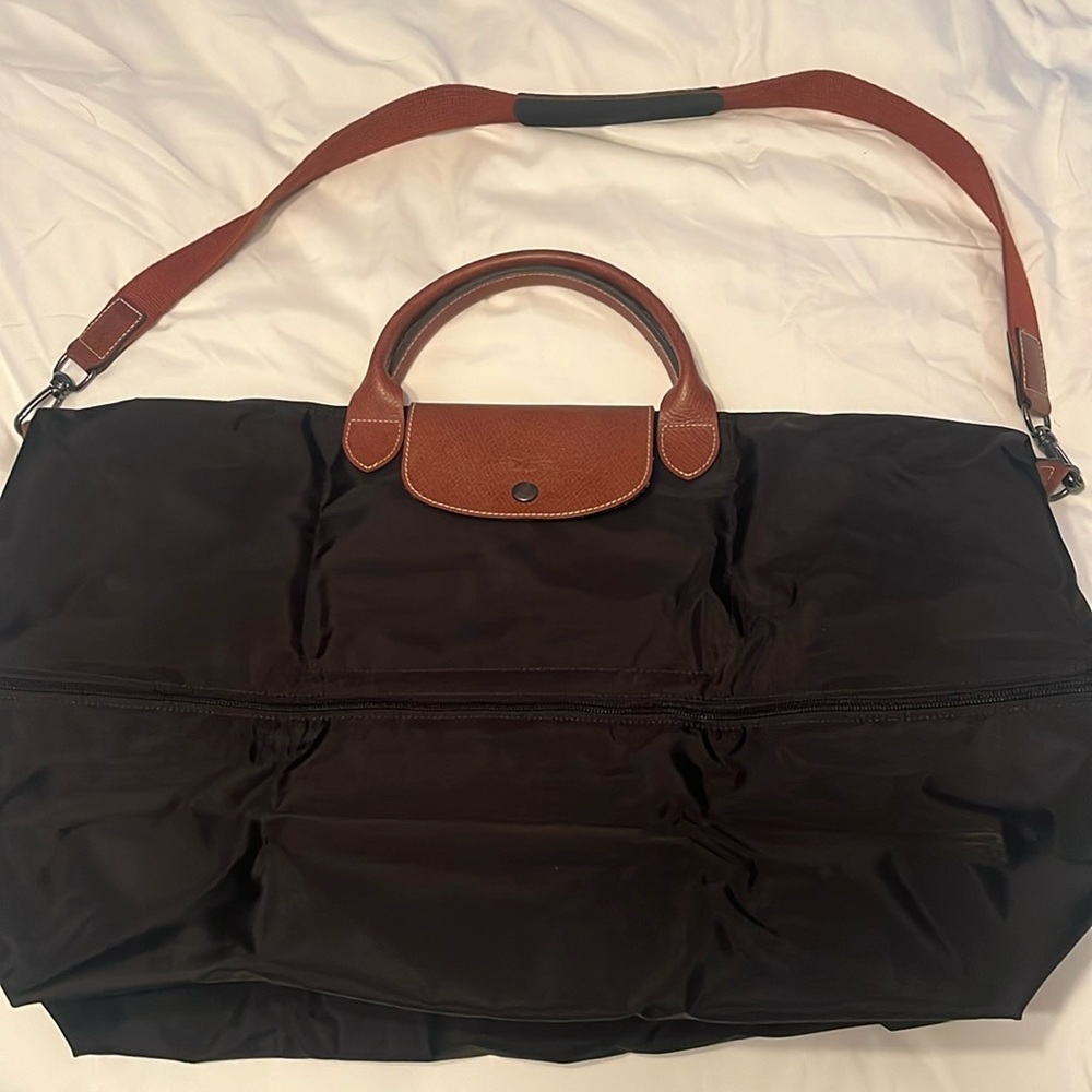 Longchamp LePilage expandable travel bag